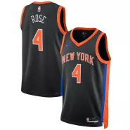 New York Knicks Derrick Rose #4 2022/23 Swingman NBA Jersey - Statement Edition - soccerdeal