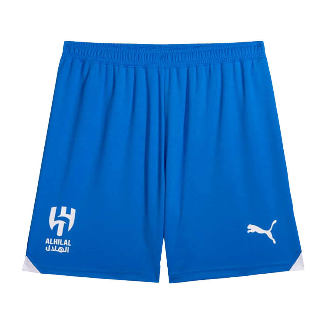 Al Hilal SFC Home Soccer Shorts 2023/24 - soccerdeal