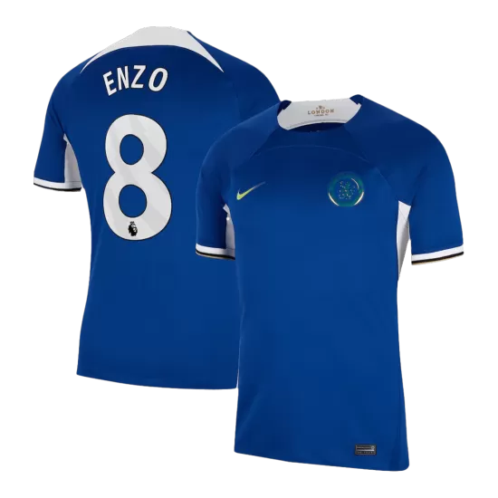 Enzo 8 Chelsea Home Soccer Jersey 202324