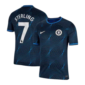 STERLING #7 Chelsea Away Soccer Jersey 2023/24 - soccerdeal