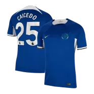CAICEDO #25 Chelsea Home Soccer Jersey 2023/24 - soccerdealshop