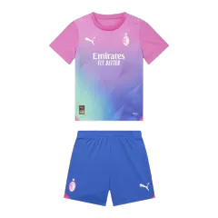 Kid's AC Milan Third Away Soccer Jersey Kit(Jersey+Shorts) 2023/24 - soccerdealshop