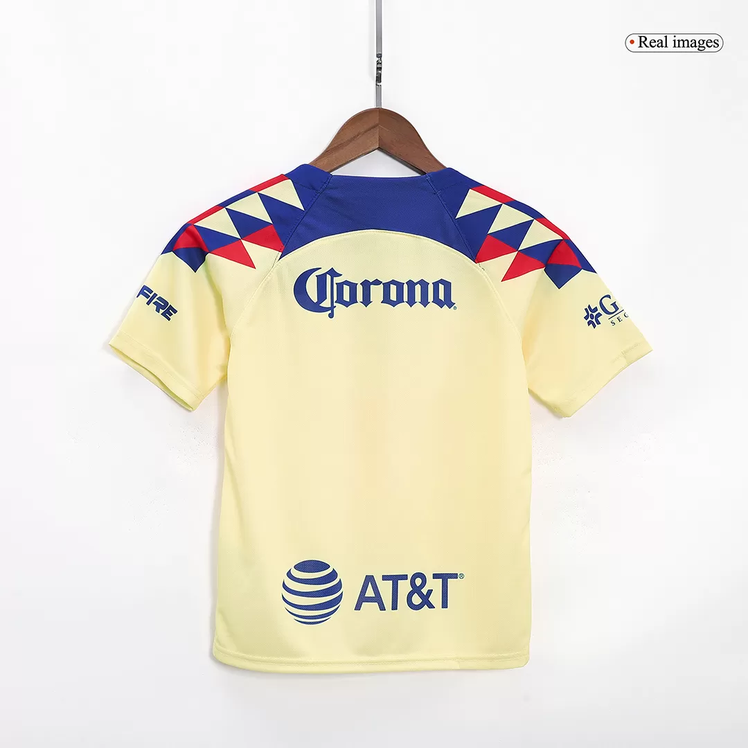 Kid's Club America Home Soccer Jersey Kit(Jersey+Shorts) 2023/24