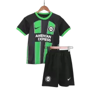 Kid's Brighton & Hove Albion Home Soccer Jersey Kit(Jersey+Shorts) 2023/24 - soccerdealshop