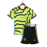 Kid's Arsenal Away Soccer Jersey Kit(Jersey+Shorts) 2023/24 - soccerdealshop