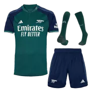 Arsenal Third Away Soccer Jersey Kit(Jersey+Shorts+Socks) 2023/24 - soccerdealshop