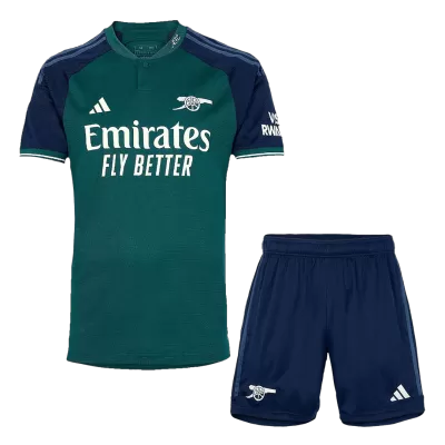 Arsenal Third Away Soccer Jersey Kit(Jersey+Shorts) 2023/24 - Soccerdeal