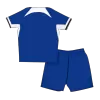 Kid's Chelsea Home Soccer Jersey Kit(Jersey+Shorts) 2023/24 - Soccerdeal