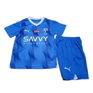 Kid's Al Hilal SFC Home Soccer Jersey Kit(Jersey+Shorts) 2023/24 - soccerdealshop