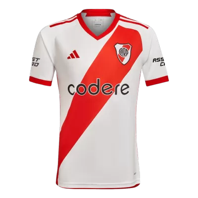 River Plate Home Soccer Jersey 2023/24 - Soccerdeal