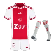 Kid's Ajax Home Soccer Jersey Kit(Jersey+Shorts+Socks) 2023/24 - soccerdeal