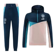 Manchester City Windbreaker Hoodie Training Kit (Jacket+Pants) 2023/24 - soccerdealshop
