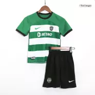 Kid's Sporting CP Home Soccer Jersey Kit(Jersey+Shorts) 2023/24 - soccerdealshop
