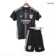 Kid's Benfica Away Soccer Jersey Kit(Jersey+Shorts) 2023/24 - soccerdealshop