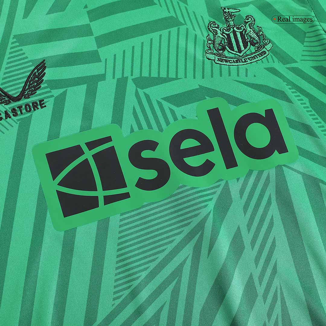 Kid's Newcastle United Away Soccer Jersey Kit(Jersey+Shorts) 2023/24 - soccerdeal