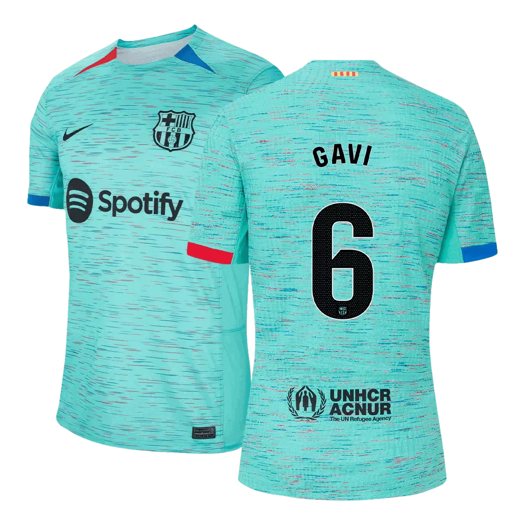 GAVI 6 Barcelona Third Away Soccer Jersey 2023/24