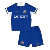 Kid's Chelsea Home Soccer Jersey Kit(Jersey+Shorts) 2023/24 - Soccerdeal