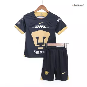 Kid's Pumas UNAM Away Soccer Jersey Kit(Jersey+Shorts) 2023/24 - soccerdeal