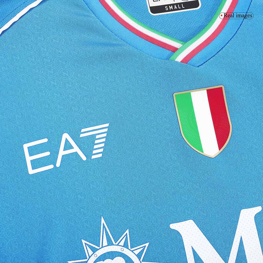 Authentic Napoli Home Soccer Jersey 2023/24 - soccerdeal