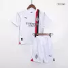 Kid's AC Milan Away Soccer Jersey Kit(Jersey+Shorts) 2023/24 - Soccerdeal