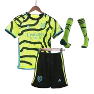 Kid's Arsenal Away Soccer Jersey Kit(Jersey+Shorts+Socks) 2023/24 - soccerdeal