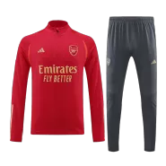 Arsenal Zipper Sweatshirt Kit(Top+Pants) 2023/24 - soccerdeal