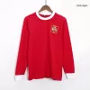 Retro 1963 Manchester United Long Sleeve Soccer Jersey - FA Cup Final - Soccerdeal