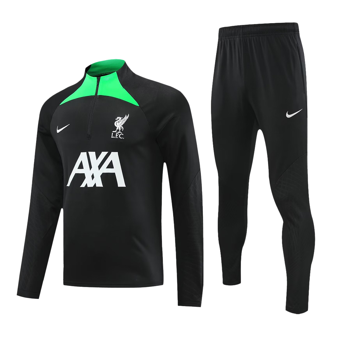 Kid's Liverpool Zipper Sweatshirt Kit(Top+Pants) 2023/24 - soccerdeal