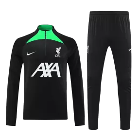 Liverpool Zipper Sweatshirt Kit(Top+Pants) 2023/24 - soccerdeal