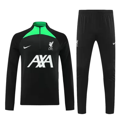 Liverpool Zipper Sweatshirt Kit(Top+Pants) 2023/24 - Soccerdeal