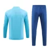 Kid's Marseille Zipper Sweatshirt Kit(Top+Pants) 2023/24 - Soccerdeal