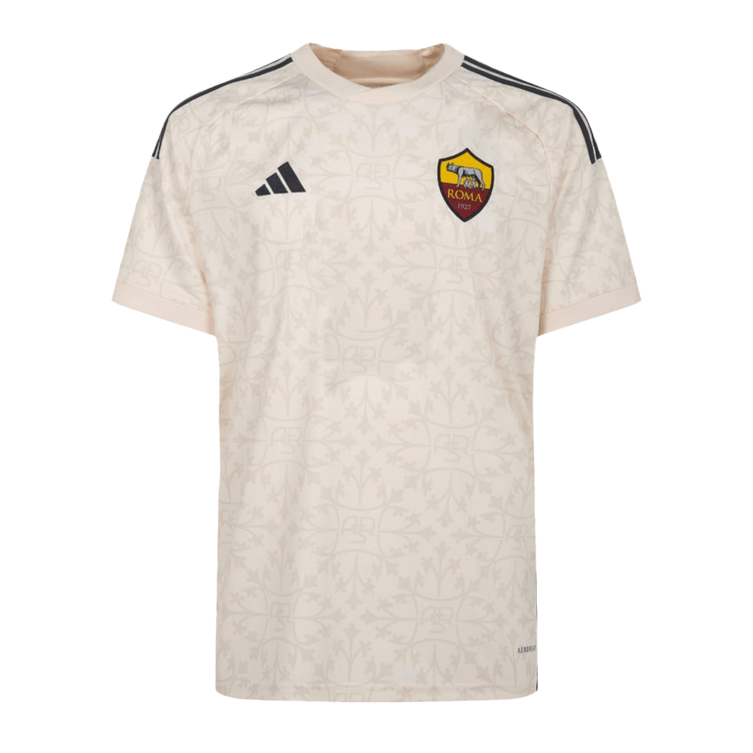 Kid's Roma Away Soccer Jersey Kit(Jersey+Shorts) 2023/24 - soccerdeal