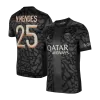 N.MENDES #25 PSG Third Away Soccer Jersey 2023/24 - Soccerdeal