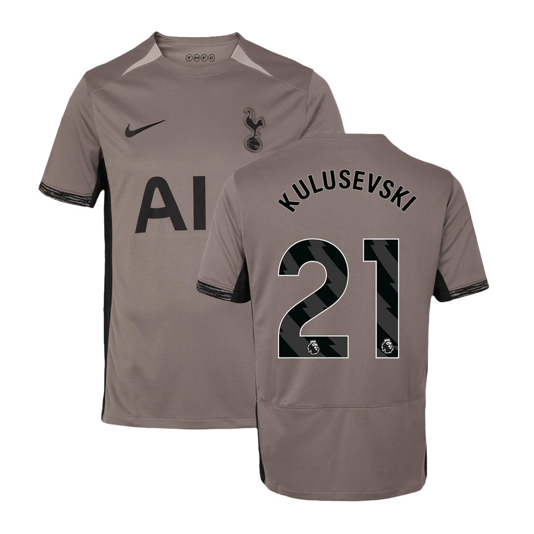 KULUSEVSKI #21 Tottenham Hotspur Third Away Soccer Jersey 2023/24 - soccerdeal