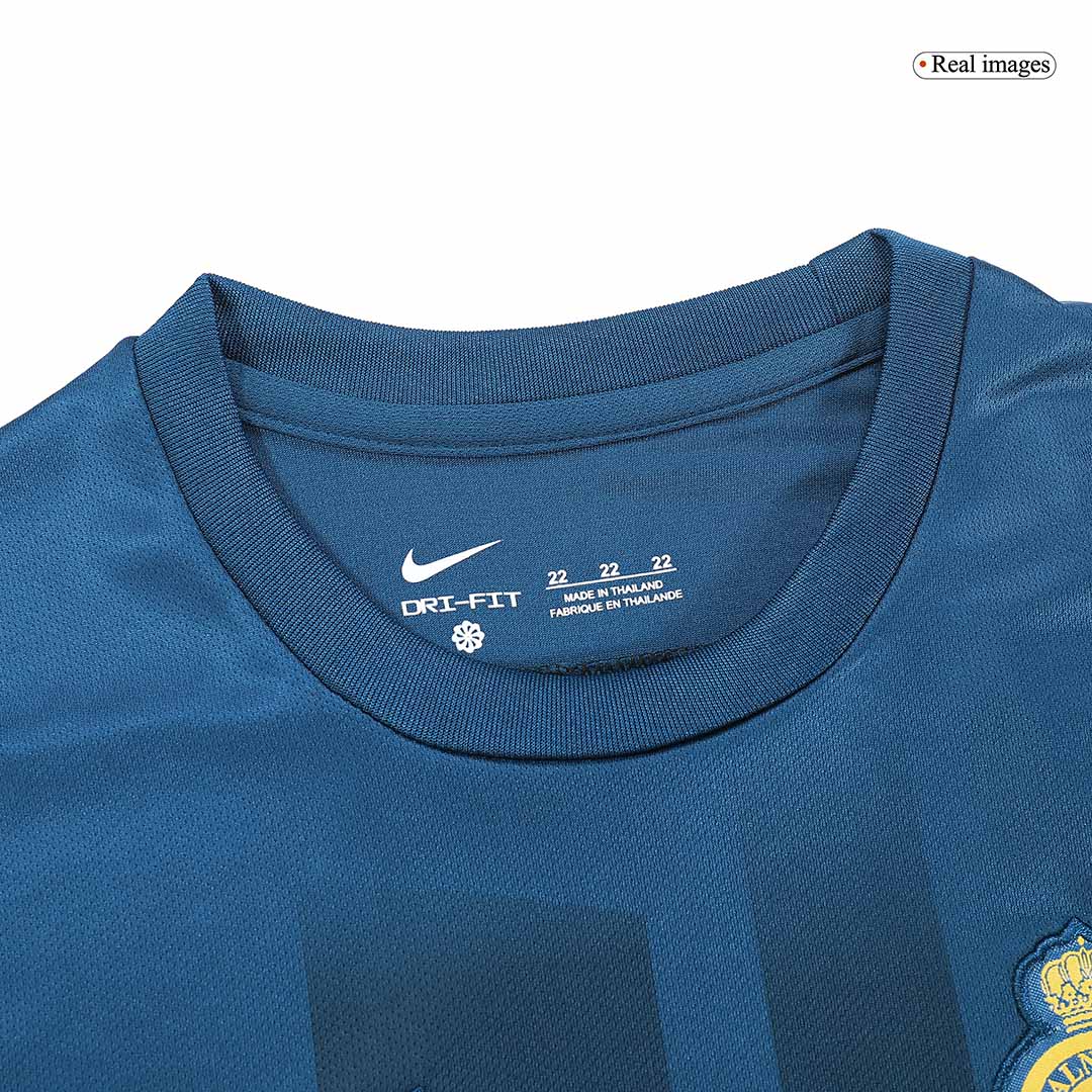 Kid's Al Nassr Away Soccer Jersey Kit(Jersey+Shorts) 2023/24 - soccerdeal