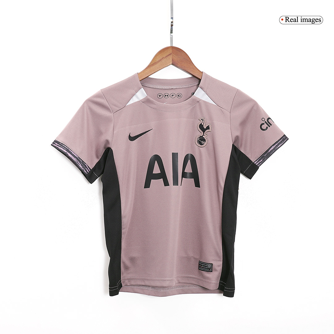Kid's Tottenham Hotspur Third Away Soccer Jersey Kit(Jersey+Shorts) 2023/24 - soccerdeal