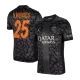 N.MENDES #25 PSG Third Away Soccer Jersey 2023/24 - UCL - Soccerdeal