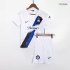 Kid's Inter Milan Away Soccer Jersey Kit(Jersey+Shorts) 2023/24 - Soccerdeal