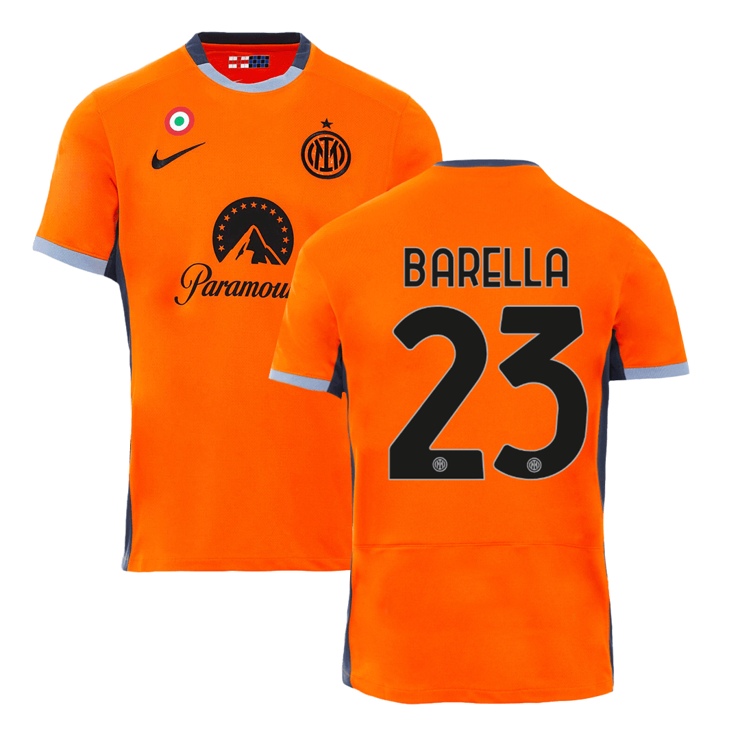 BARELLA #23 Inter Milan Third Away Soccer Jersey 2023/24 - soccerdeal
