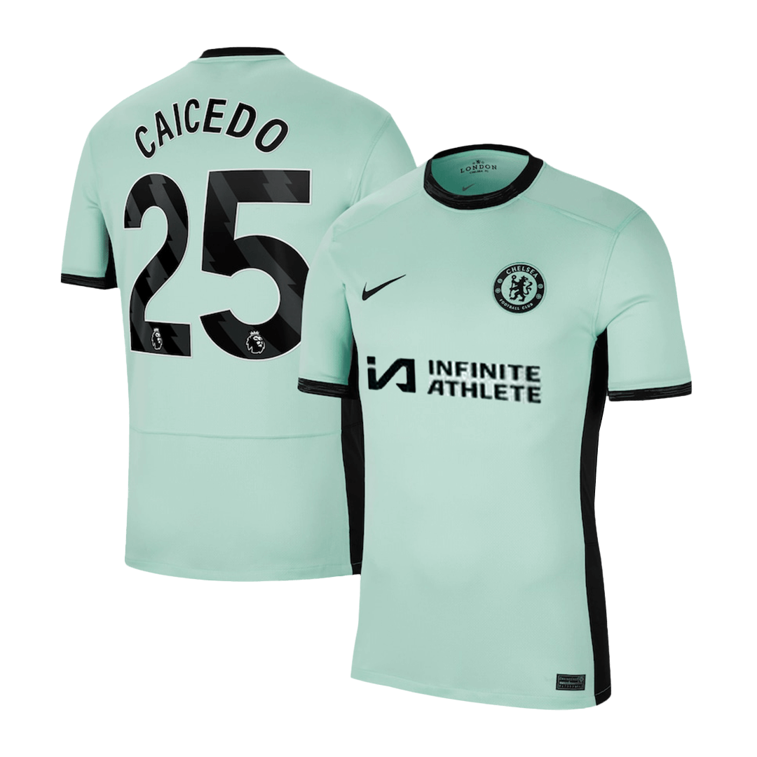 CAICEDO #25 Chelsea Third Away Soccer Jersey 2023/24 - soccerdeal