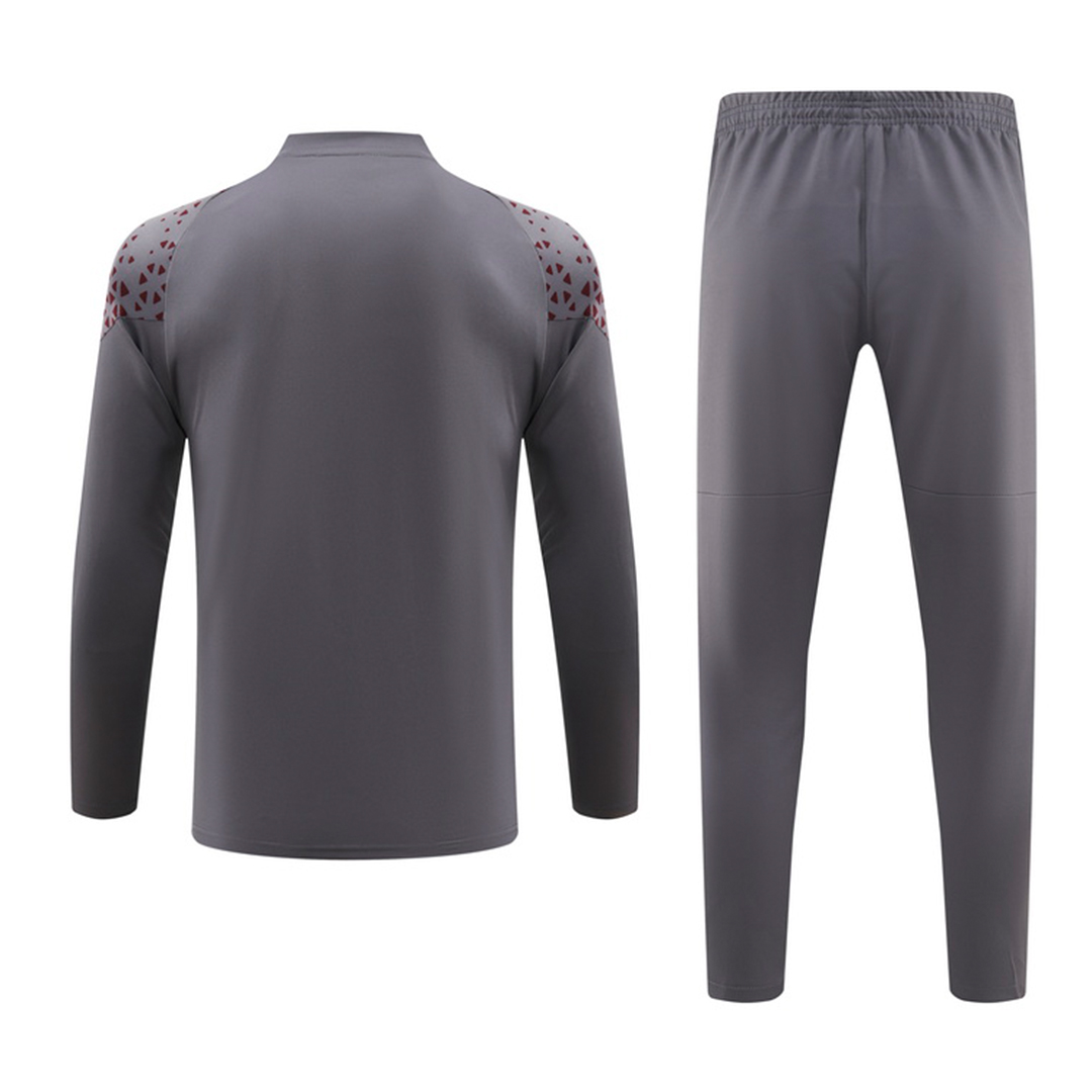 Manchester City Zipper Sweatshirt Kit(Top+Pants) 2023/24 - soccerdeal