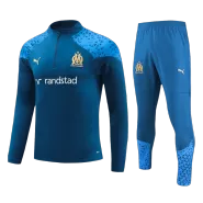 Kid's Marseille Zipper Sweatshirt Kit(Top+Pants) 2023/24 - soccerdeal