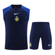 Al Nassr Sleeveless Training Kit (Top+Shorts) 2023/24 - soccerdeal