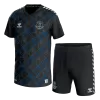 Kid's Everton Goalkeeper Soccer Jersey Kit(Jersey+Shorts) 2023/24 - Soccerdeal