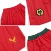 Kid's Wolverhampton Wanderers Away Soccer Jersey Kit(Jersey+Shorts) 2023/24 - Soccerdeal