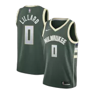 Milwaukee Bucks Damian Lillard #0 Swingman NBA Jersey - Icon Edition - soccerdeal