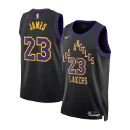 Los Angeles Lakers LeBron James #23 2023/24 Swingman NBA Jersey - City Edition - soccerdeal