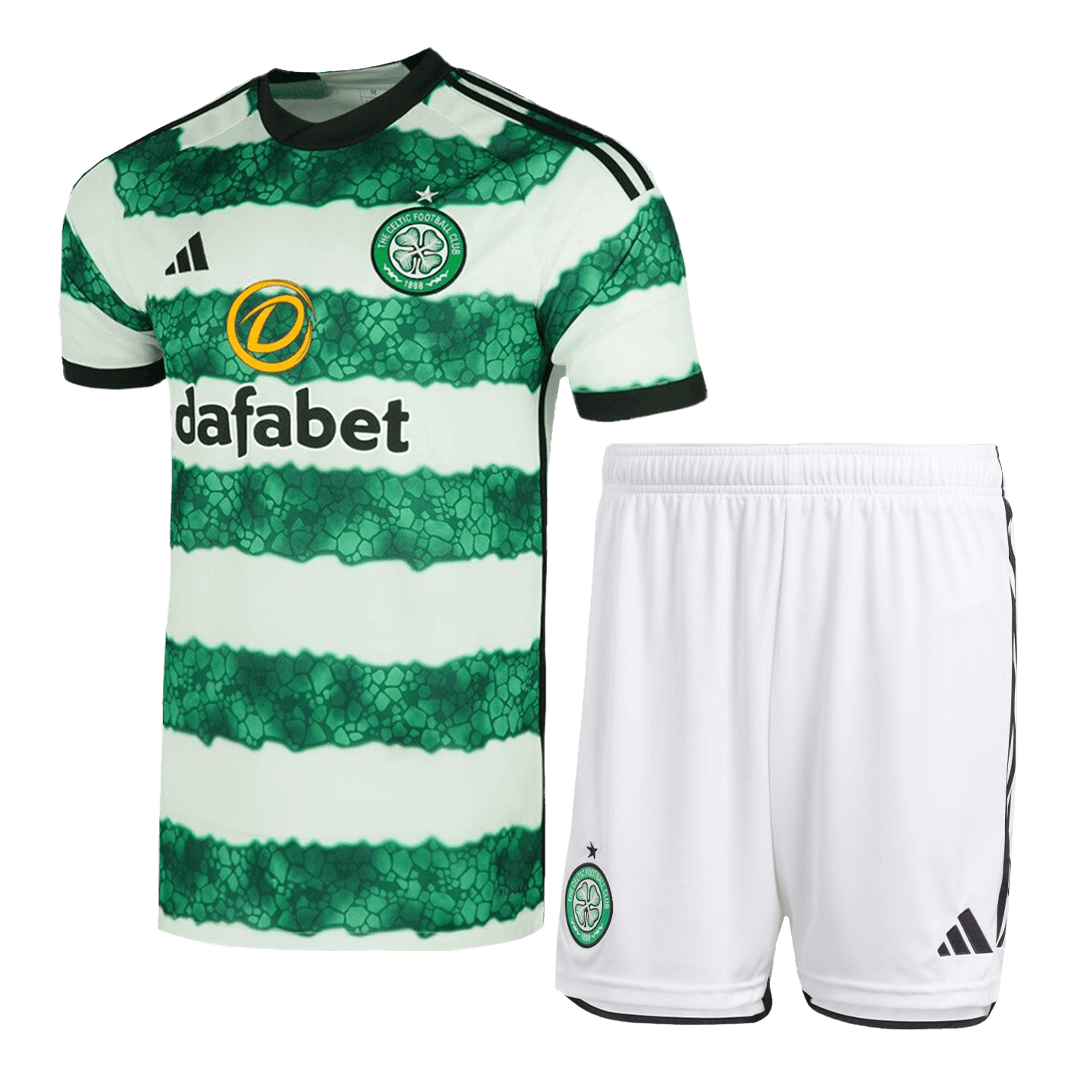 Celtic Home Soccer Jersey Kit(Jersey+Shorts) 2023/24 - soccerdeal