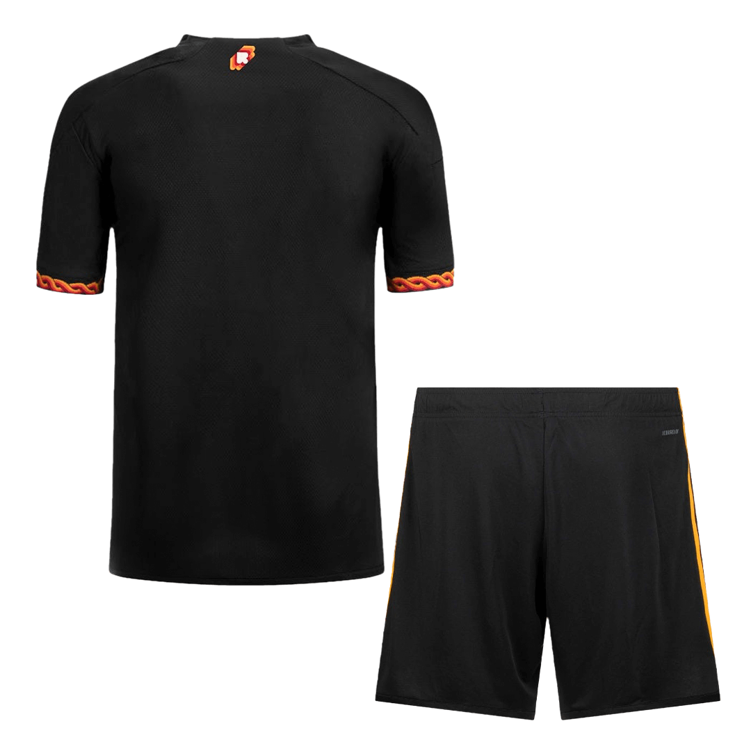 Roma Third Away Soccer Jersey Kit(Jersey+Shorts) 2023/24 - soccerdeal