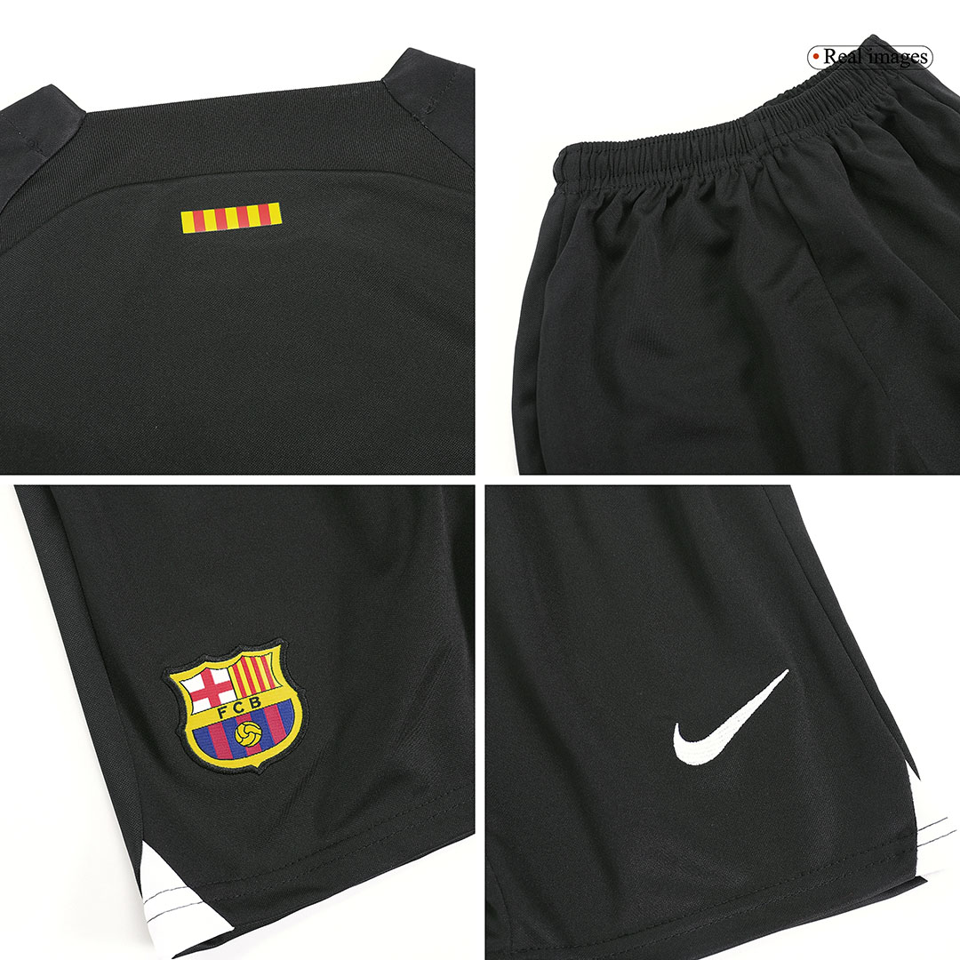 Kid's Barcelona x Patta Soccer Jersey Kit(Jersey+Shorts) 2023/24 - soccerdeal